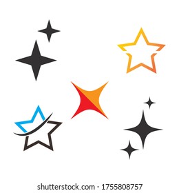 Star Logo Template vector icon illustration design