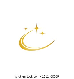 Star logo template vector icon illustration design