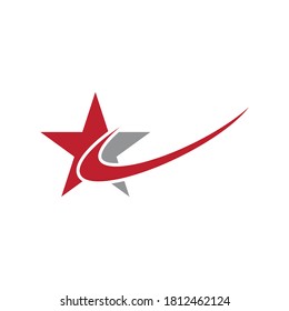 Diseño de ilustración de icono de la plantilla de logotipo de estrella