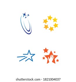 Star Logo Template vector icon illustration design