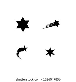 Diseño de icono de la plantilla de logotipo estrella