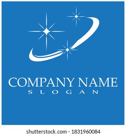 Star logo template vector icon illustration design