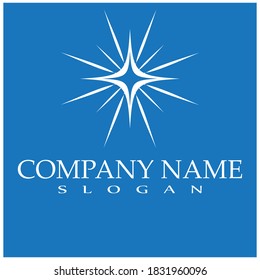 Star logo template vector icon illustration design