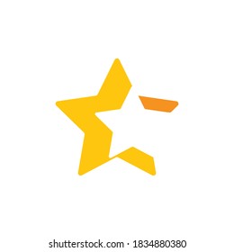 Diseño de icono de la plantilla de logotipo estrella