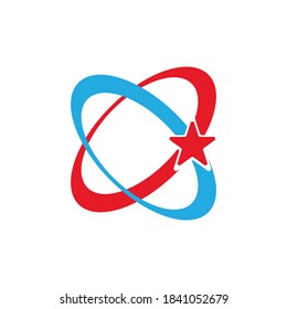 Star Logo Template vector icon illustration design
