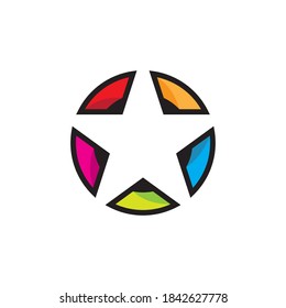 Star Logo Template vector icon