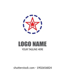 Star logo template vector icon illustration design