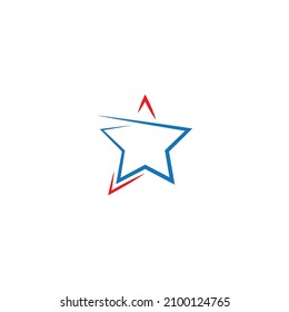 Diseño de icono de la plantilla de logotipo estrella