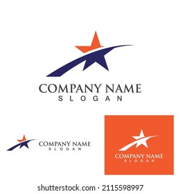 Star Logo Template vector icon illustration design
