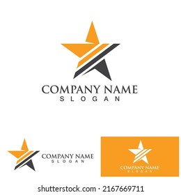star logo template vector icon illustration design-vector