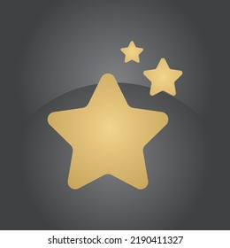 Vektorgrafik-Design der Star-Logo-Vorlage