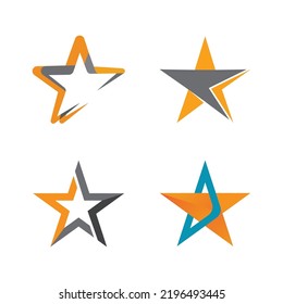 Star Logo Template vector icon illustration design