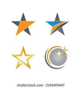 Star Logo Template vector icon illustration design