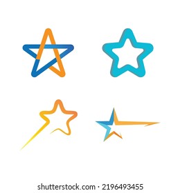 Star Logo Template vector icon illustration design