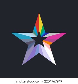 Star Logo Template vector icon illustration design