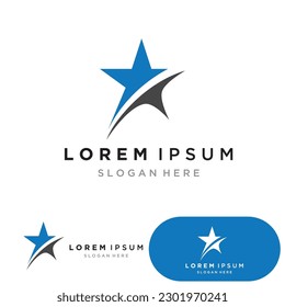 star logo template vector icon illustration design-vector