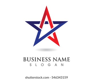 Star Logo Template vector icon