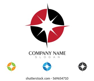 Star Logo Template vector icon illustration design