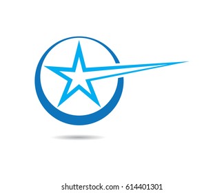 Star Logo Template vector icon illustration