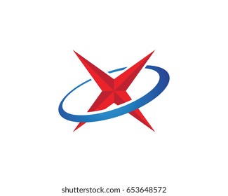 Star Logo Template vector icon illustration design