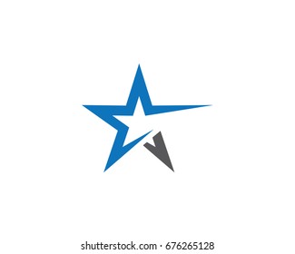 Star Logo Template vector icon illustration design