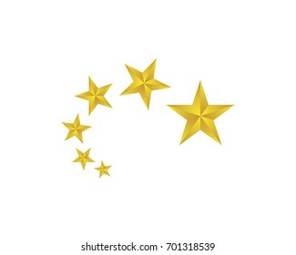 Star Logo Template vector icon illustration design