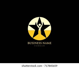 Star Logo Template vector icon illustration design