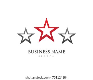 Star Logo Template vector icon illustration design