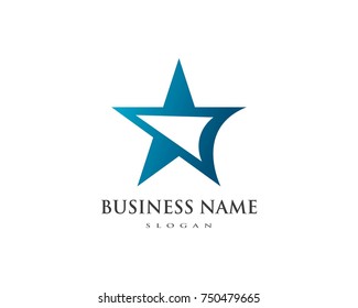 Star Logo Template vector icon illustration design