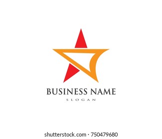 Star Logo Template vector icon illustration design