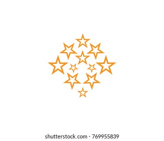 Star Logo Template vector icon illustration design
