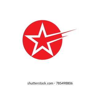 Star Logo Template vector icon illustration design