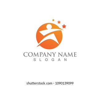 Star Logo Template vector icons illustration design