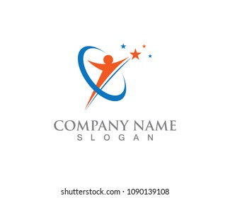 Star Logo Template vector icons illustration design