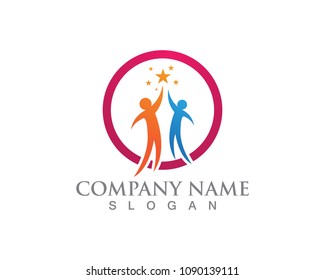 Star Logo Template vector icons illustration design
