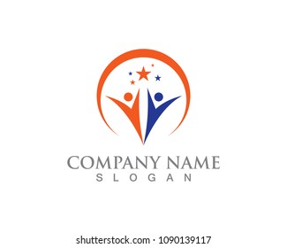 Star Logo Template vector icons illustration design