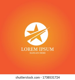 Star logo Template vector illustration design