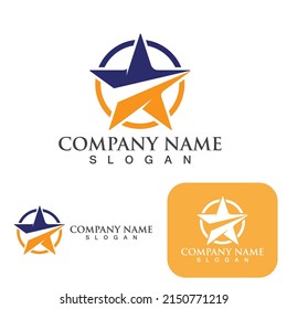 Star Logo Template vector illustration design