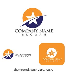 Star Logo Template vector illustration design
