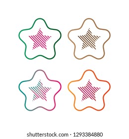 Star Logo useful, editable. And printable Perfect for use in a wide range of new media templates: Web Marketing Agency, Social Media Services Showcase, Online Marketing Apps, and Web.