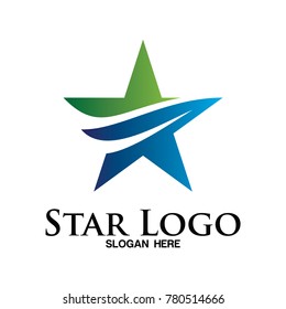 Star logo vector