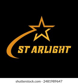 Vector de logotipo de estrella para el símbolo de negocio.