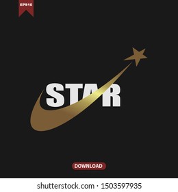 Star logo vector concept design