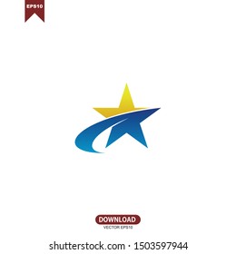 Star logo vector concept design