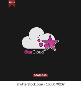 Star logo vector concept design