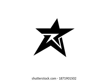 Sternlogo, Vektordesign-Symbol