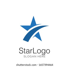Star logo vector design template