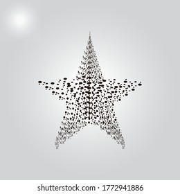 Star Logo Vector in elegant Style vector illustration
