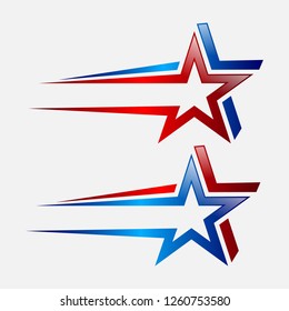 star logo vector and star icon