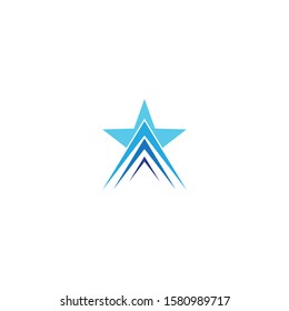 Star logo vector icon design
